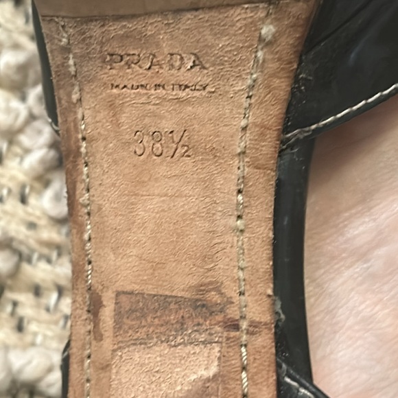 Prada Sandals with platform and stacked heel - Picture 8 of 16